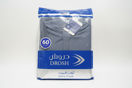 Drosh Omani Home Thoub – Grey