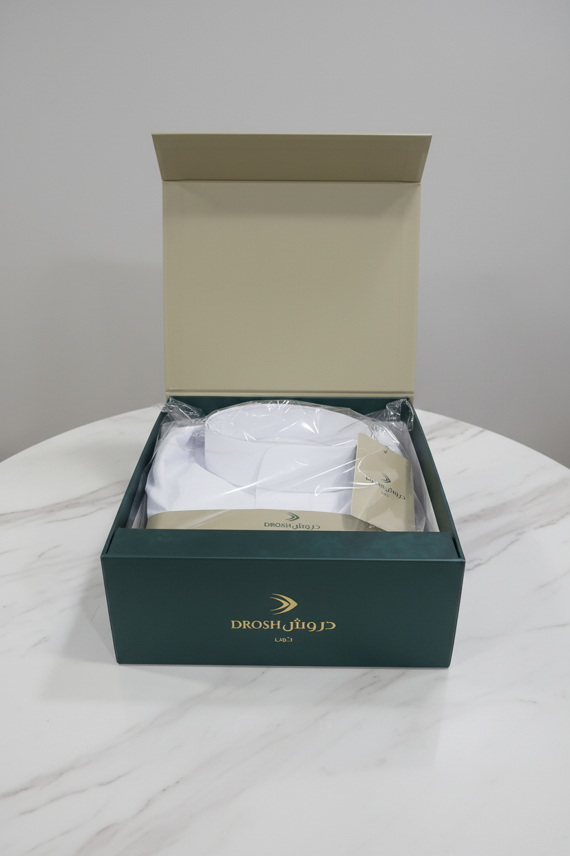 Open Box on Marble