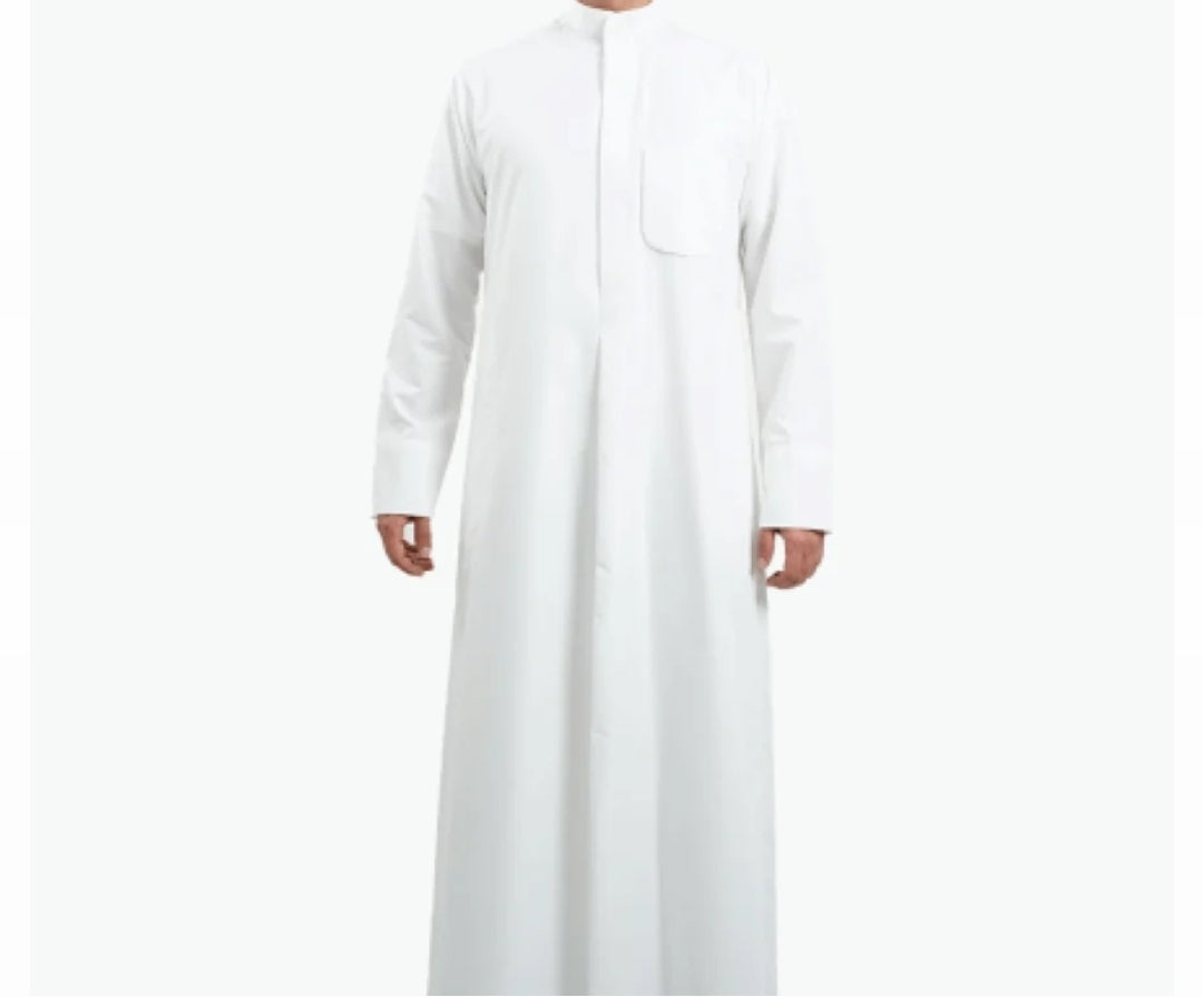 White Premium Kuwaiti Thobe