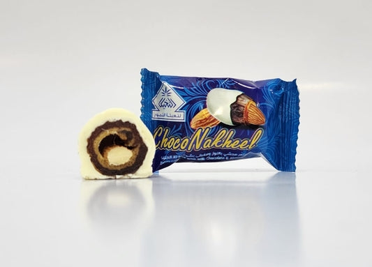 White Chocolate Coated Dates